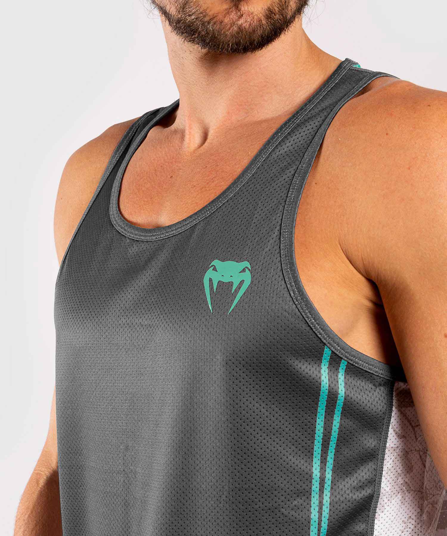 VENUM／ヴェナム　タンクトップ　　AERO 2.0 TANK TOP／エアロ 2.0 タンクトップ（グレー／シアン）