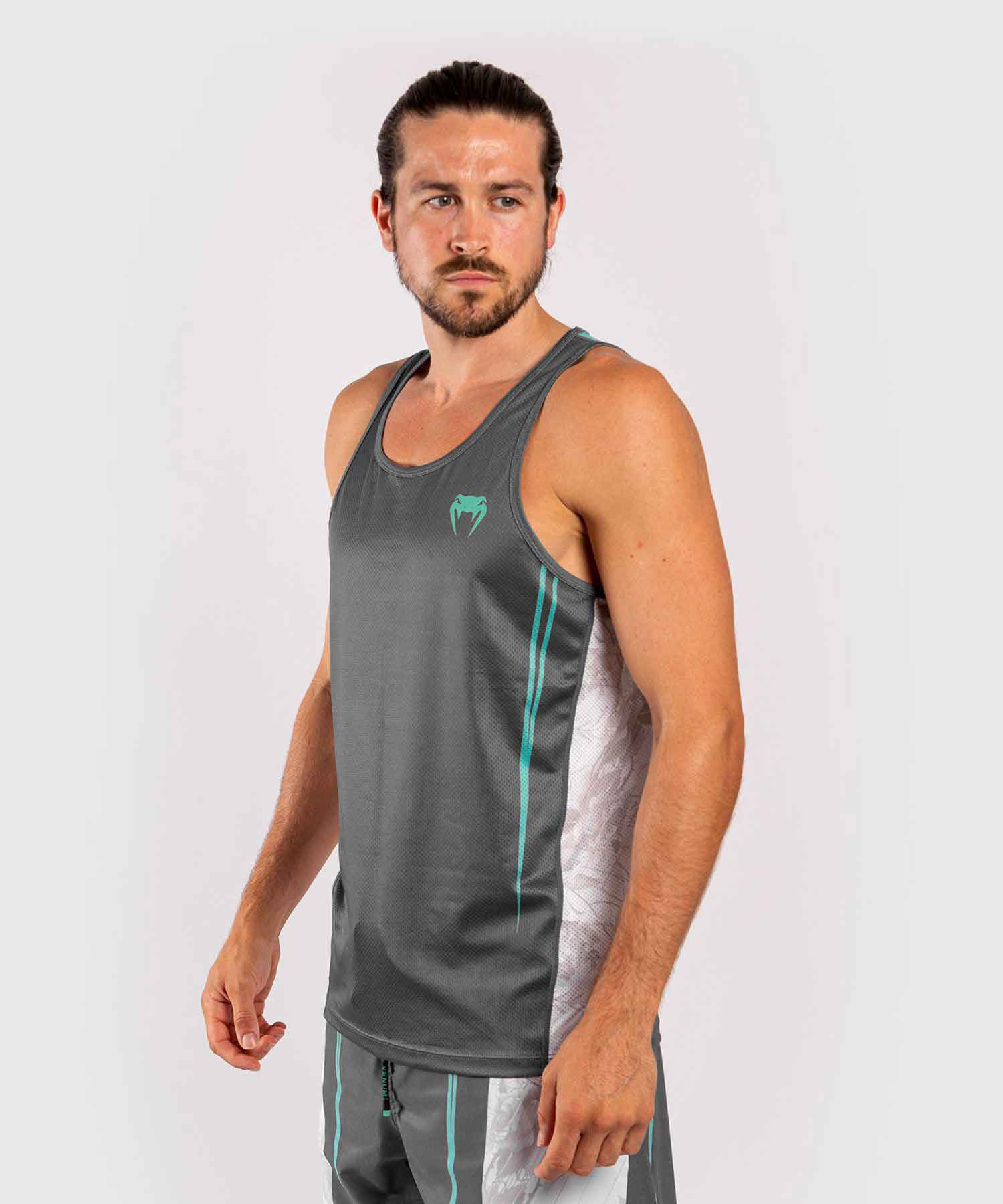 VENUM／ヴェナム　タンクトップ　　AERO 2.0 TANK TOP／エアロ 2.0 タンクトップ（グレー／シアン）