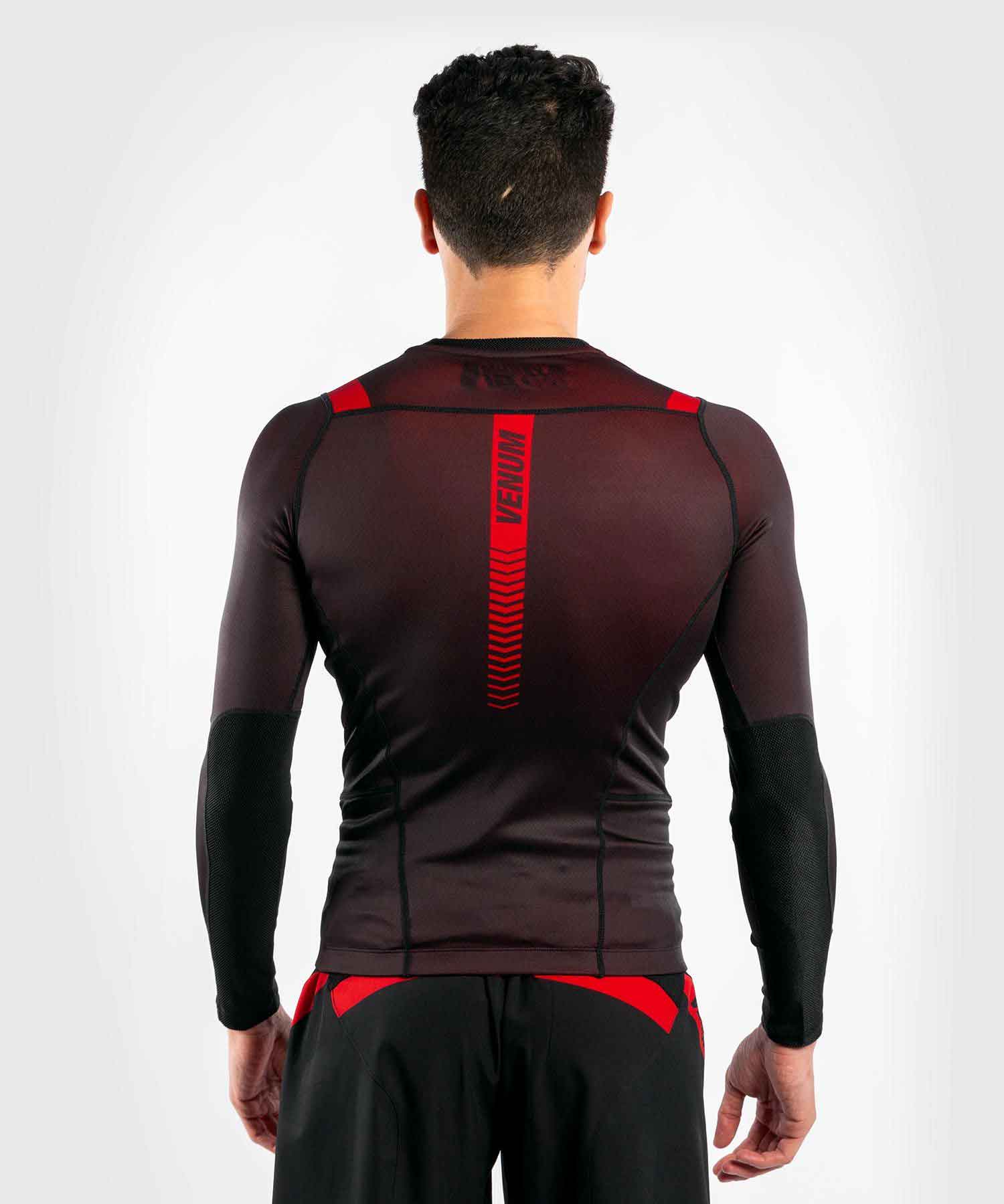 VENUM／ヴェナム　ラッシュガード　　NOGI 3.0 RASHGUARD LONG SLEEVES／ノーギ 3.0 ラッシュガード ロングスリーブ（黒／レッド）