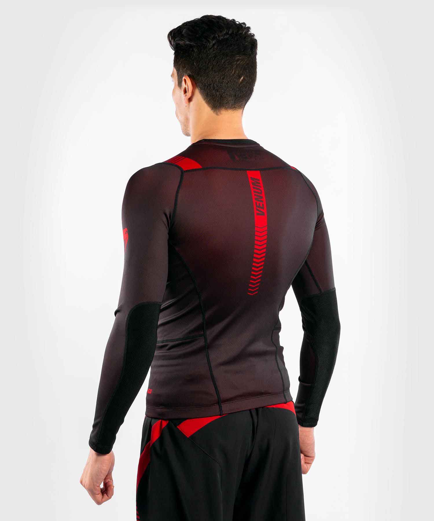 VENUM／ヴェナム　ラッシュガード　　NOGI 3.0 RASHGUARD LONG SLEEVES／ノーギ 3.0 ラッシュガード ロングスリーブ（黒／レッド）