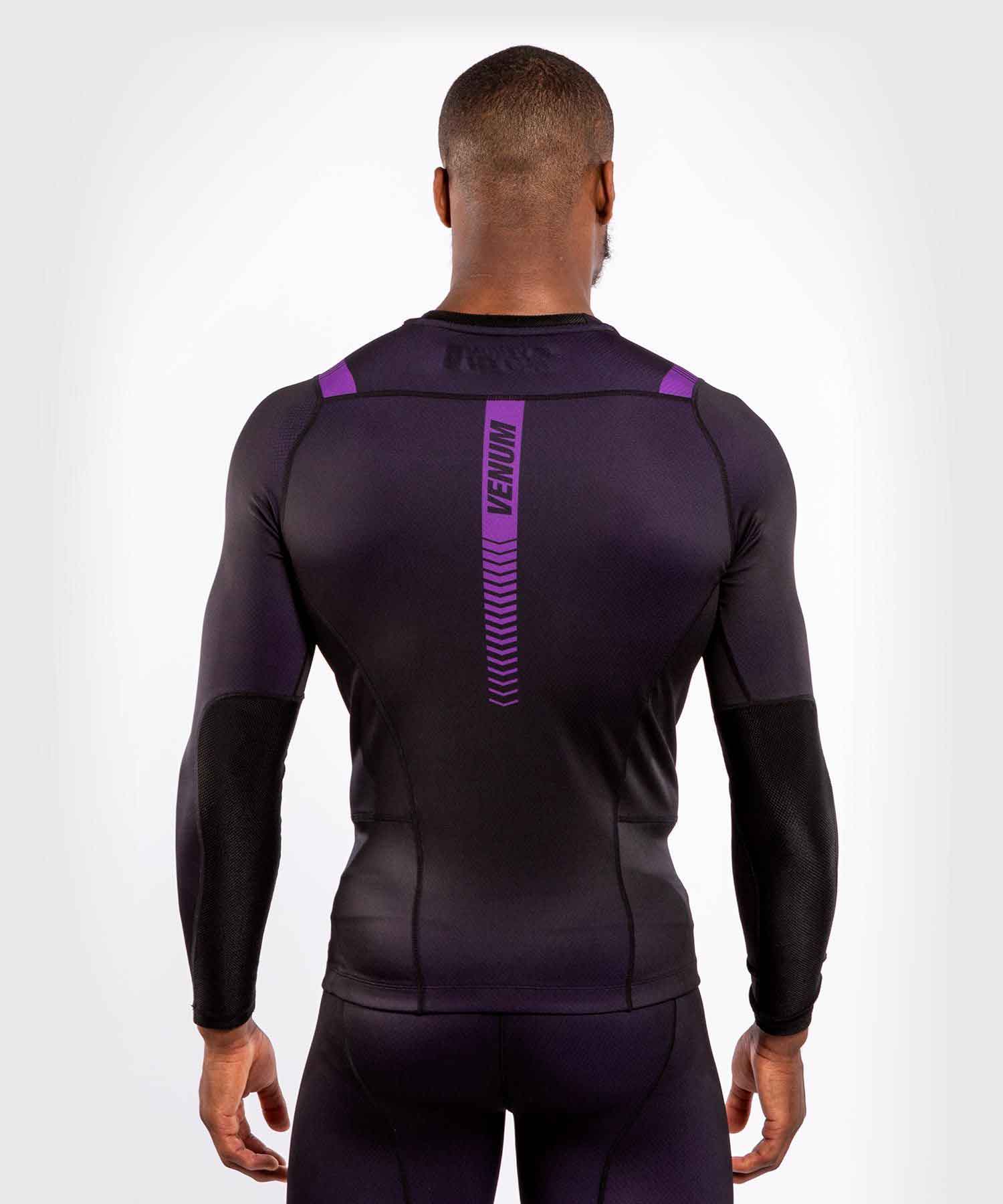 VENUM／ヴェナム　ラッシュガード　　NOGI 3.0 RASHGUARD LONG SLEEVES／ノーギ 3.0 ラッシュガード ロングスリーブ（黒／パープル）