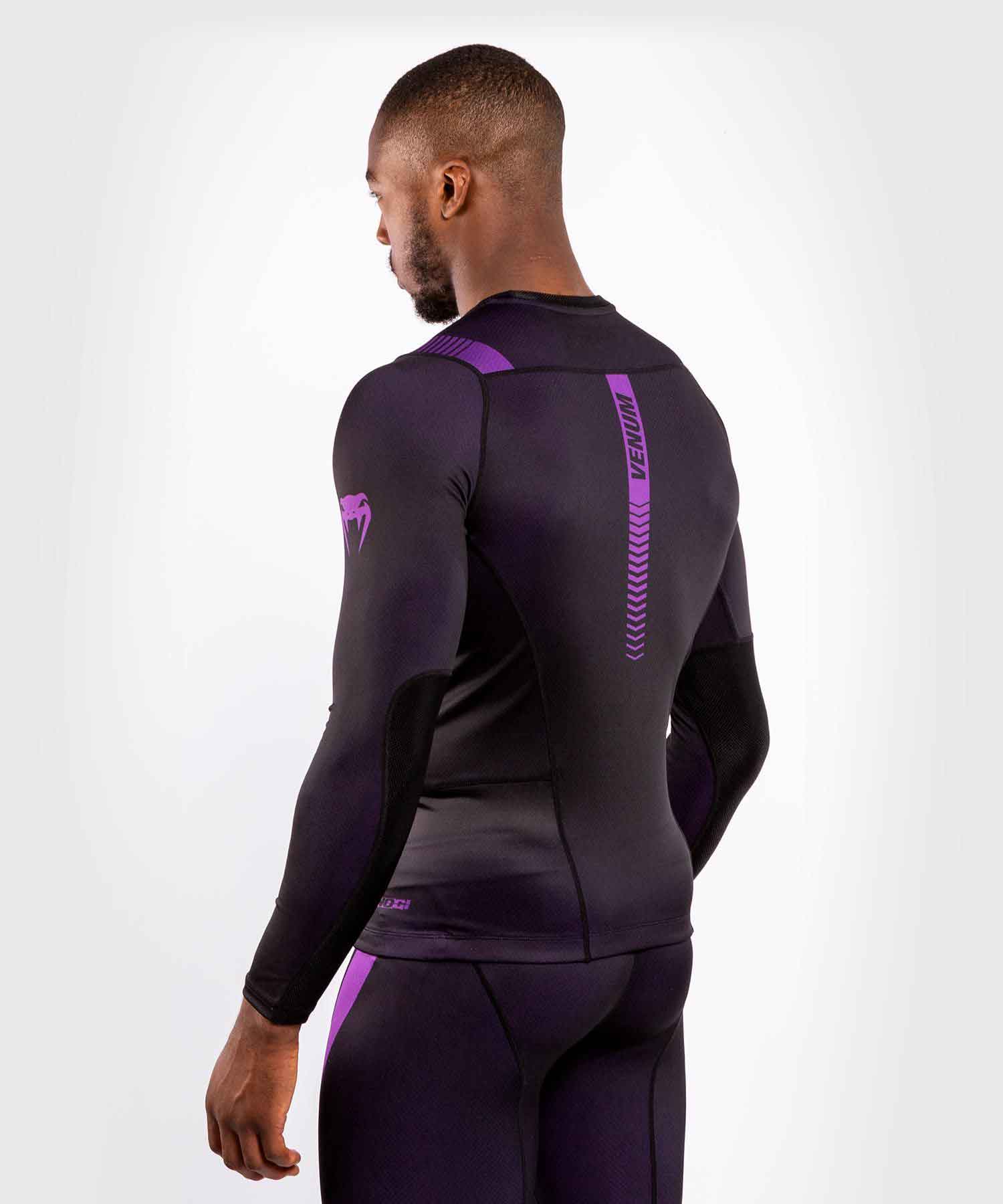 VENUM／ヴェナム　ラッシュガード　　NOGI 3.0 RASHGUARD LONG SLEEVES／ノーギ 3.0 ラッシュガード ロングスリーブ（黒／パープル）