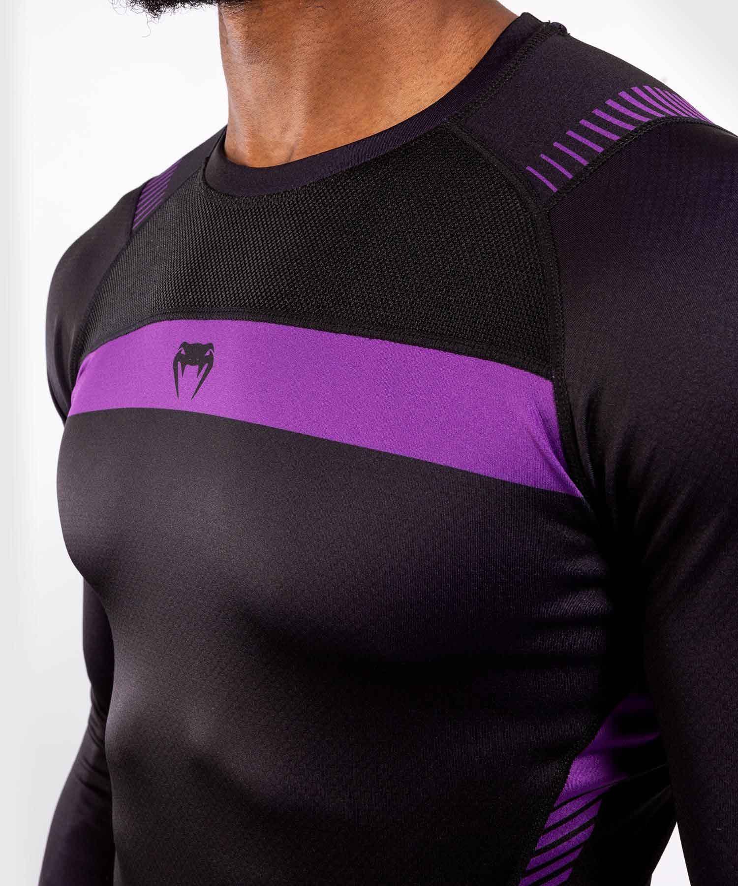 VENUM／ヴェナム　ラッシュガード　　NOGI 3.0 RASHGUARD LONG SLEEVES／ノーギ 3.0 ラッシュガード ロングスリーブ（黒／パープル）