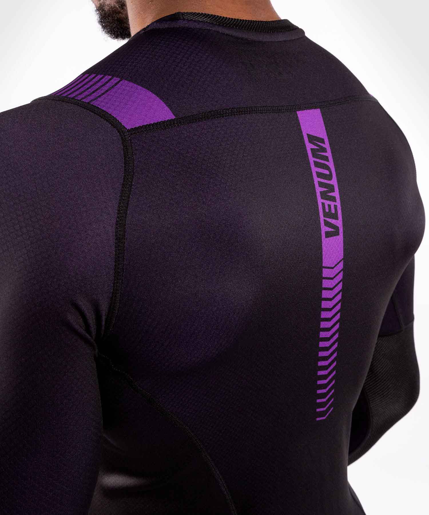 VENUM／ヴェナム　ラッシュガード　　NOGI 3.0 RASHGUARD LONG SLEEVES／ノーギ 3.0 ラッシュガード ロングスリーブ（黒／パープル）