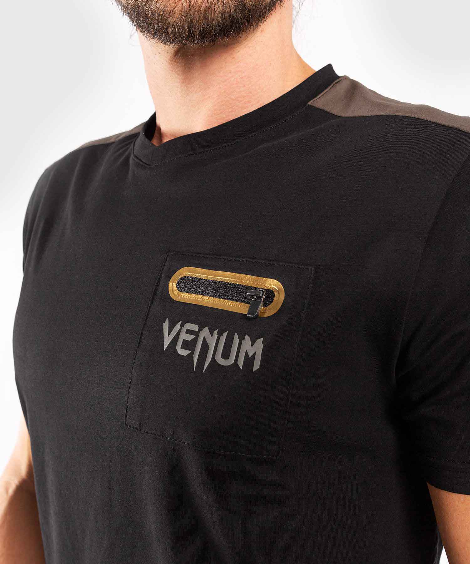 VENUM／ヴェナム　Tシャツ　　CARGO T-SHIRT／カーゴ Tシャツ（黒／サンドグレー）