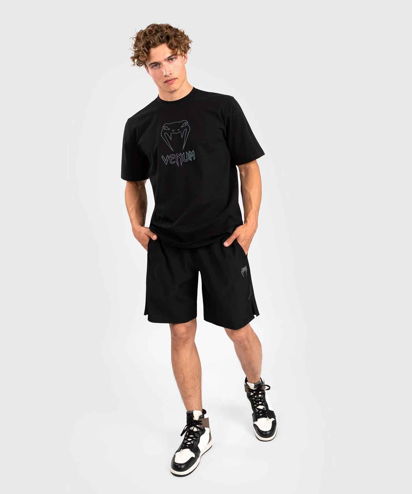 VENUM／ヴェナム　Tシャツ　　VENUM CLASSIC T-SHIRT／ヴェナム クラシック Tシャツ（黒／黒 リフレクティブ）