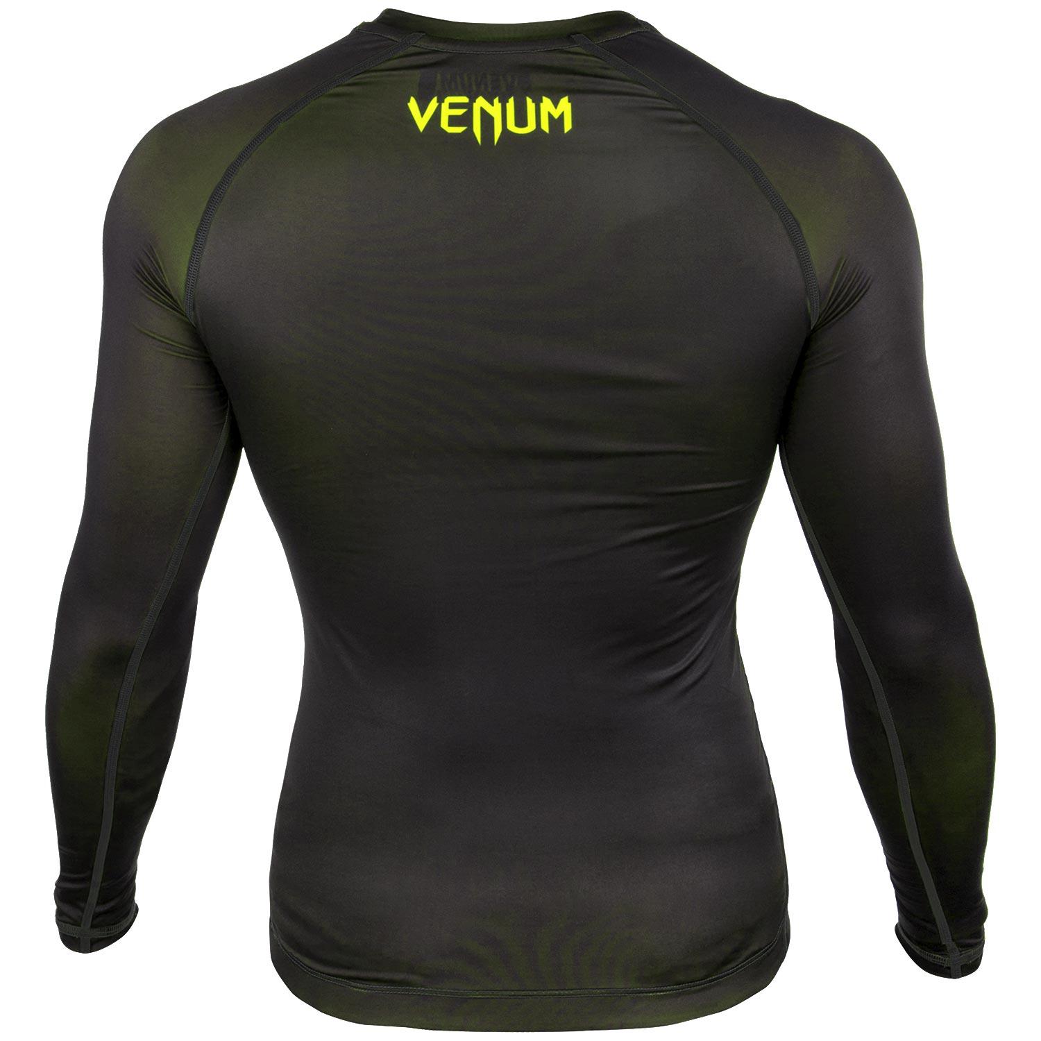 VENUM／ヴェナム　コンプレッションシャツ　　CONTENDER 3.0 COMPRESSION - LONG／コンテンダー 3.0 コンプレッション ロング（黒／ネオイエロー）