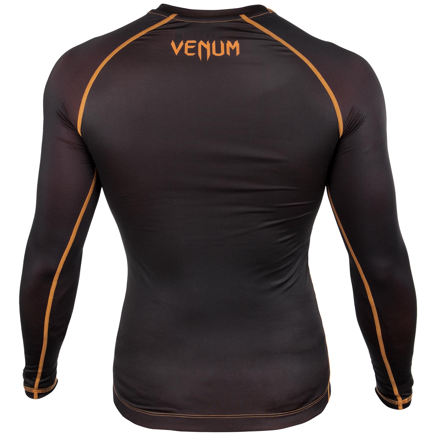 VENUM／ヴェナム　コンプレッションシャツ　　CONTENDER 3.0 COMPRESSION - LONG／コンテンダー 3.0 コンプレッション ロング（黒／ネオ・オレンジ）