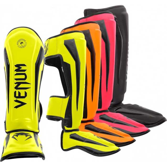 VENUM／ヴェナム　シンガード（レガース）　　ELITE STANDUP SHINGUARDS／エリート スタンドアップ シンガード（ネオ・ピンク）