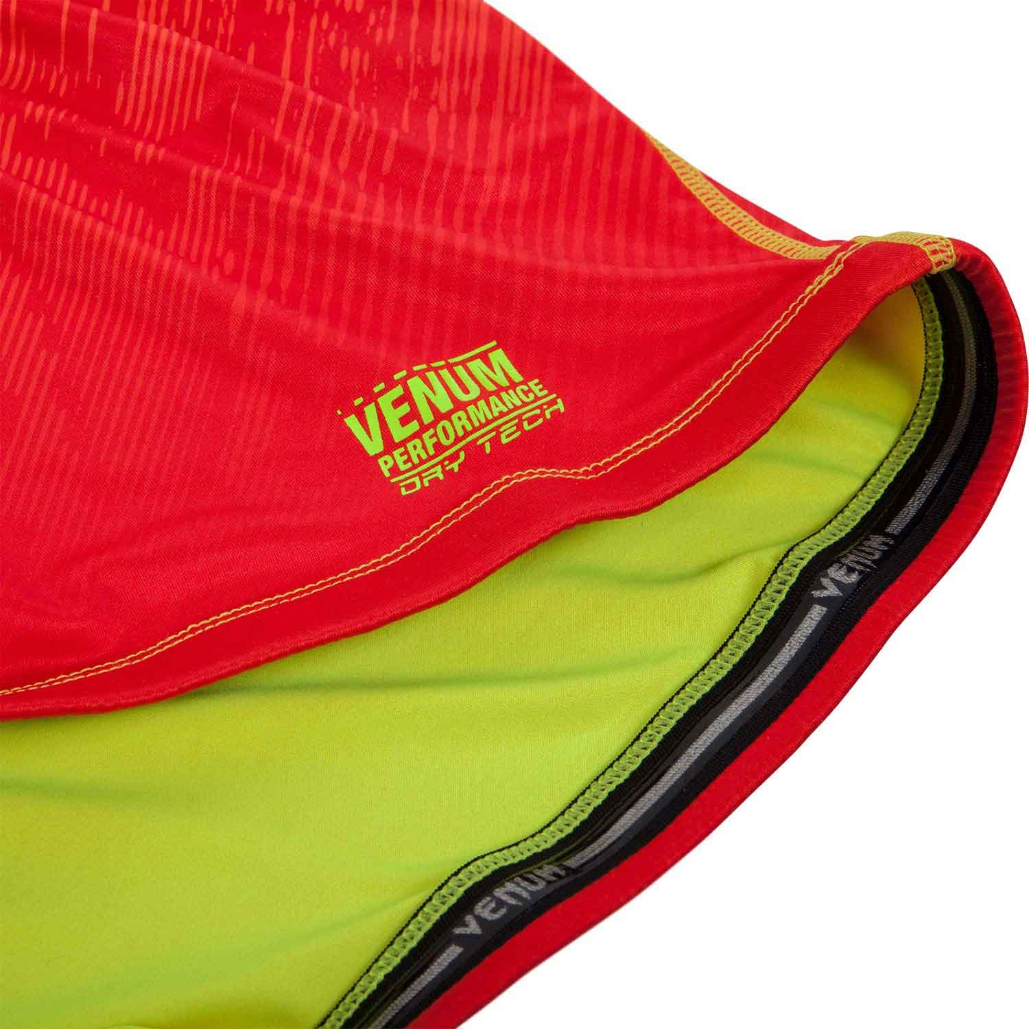 VENUM／ヴェナム　コンプレッションシャツ　　FUSION COMPRESSION - LONG／フュージョン コンプレッション ロング（ライトイエロー／レッド）