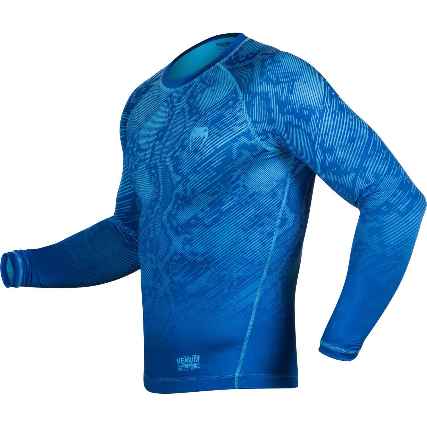 VENUM／ヴェナム　コンプレッションシャツ　　FUSION COMPRESSION - LONG／フュージョン コンプレッション ロング（ライトブルー／ブルー）
