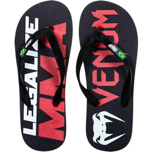 VENUM／ヴェナム　アクセサリー　　LEGALIZE MMA SANDALS／リーガライズ MMA ビーチサンダル（黒）