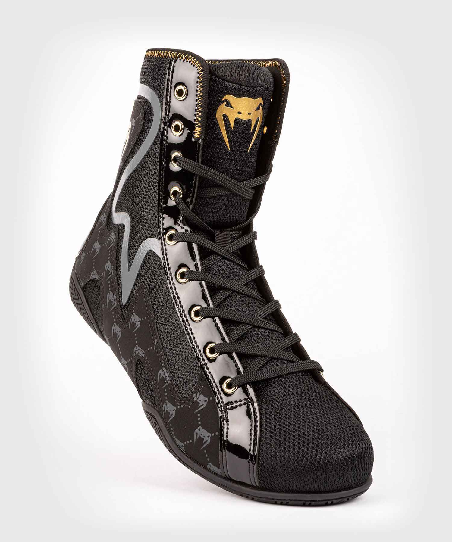 VENUM／ヴェナム　ボクシングシューズ　　ELITE EVO MONOGRAM BOXING SHOES／エリート エヴォ モノグラム ボクシングシューズ（黒）