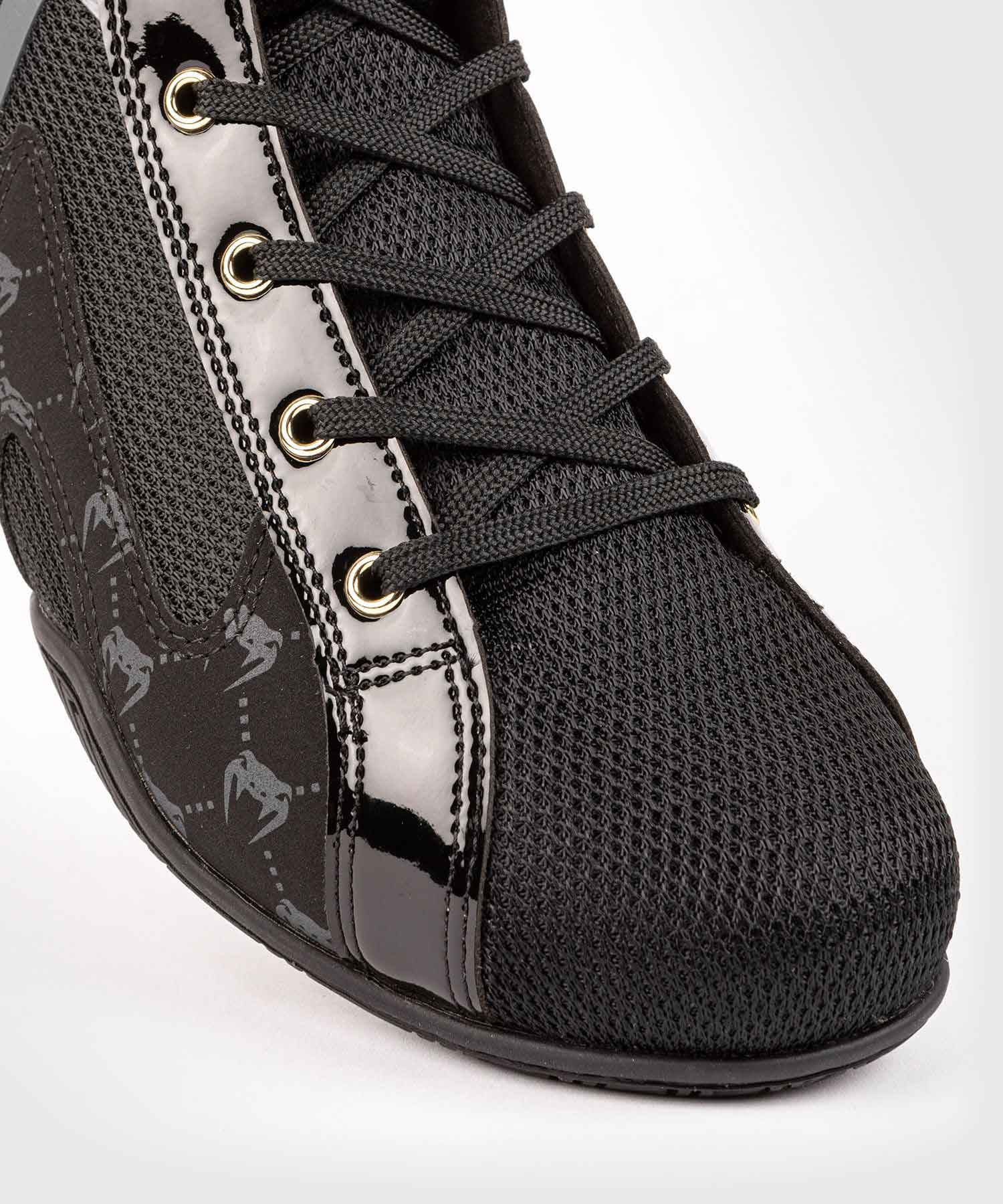 VENUM／ヴェナム　ボクシングシューズ　　ELITE EVO MONOGRAM BOXING SHOES／エリート エヴォ モノグラム ボクシングシューズ（黒）