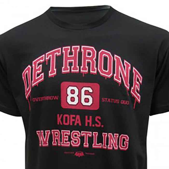 DETHRONE ROYALTY／デスローン・ロイヤルティ　Tシャツ　　限定版 KOFA ケイン・ヴェラスケス