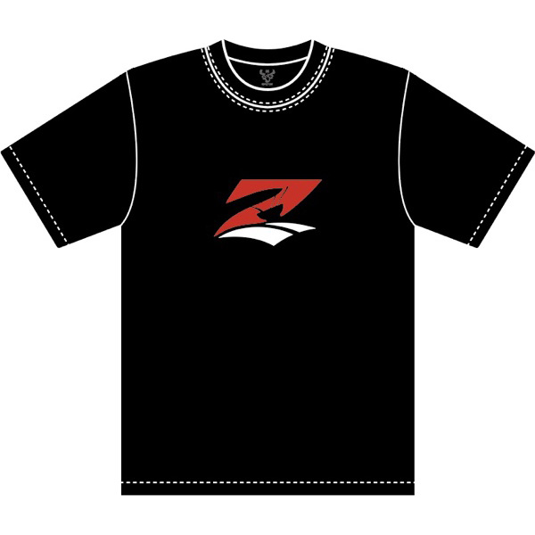 麺ZINさいとう Zロゴ Tシャツ（黒）