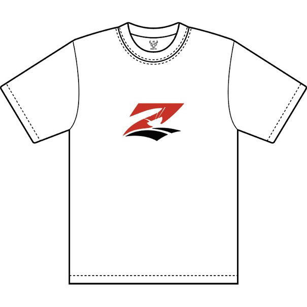 麺ZINさいとう Zロゴ Tシャツ（白）