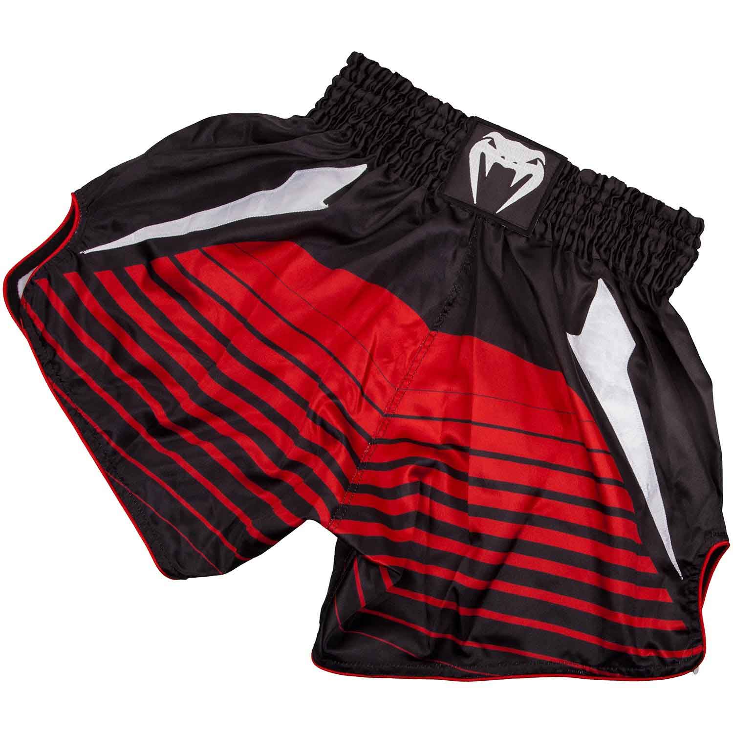 VENUM／ヴェナム　ムエタイショーツ　　SHARP 3.0 MUAY THAI SHORTS／シャープ 3.0 ムエタイショーツ（黒／レッド）