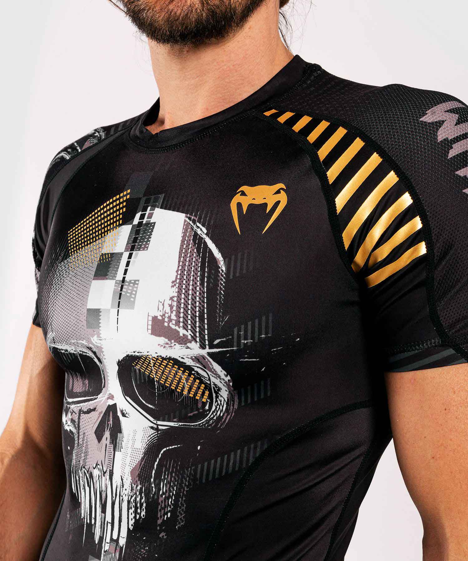 VENUM／ヴェナム　ラッシュガード　　SKULL RASHGUARD SHORT SLEEVES／スカル ラッシュガード ショートスリーブ