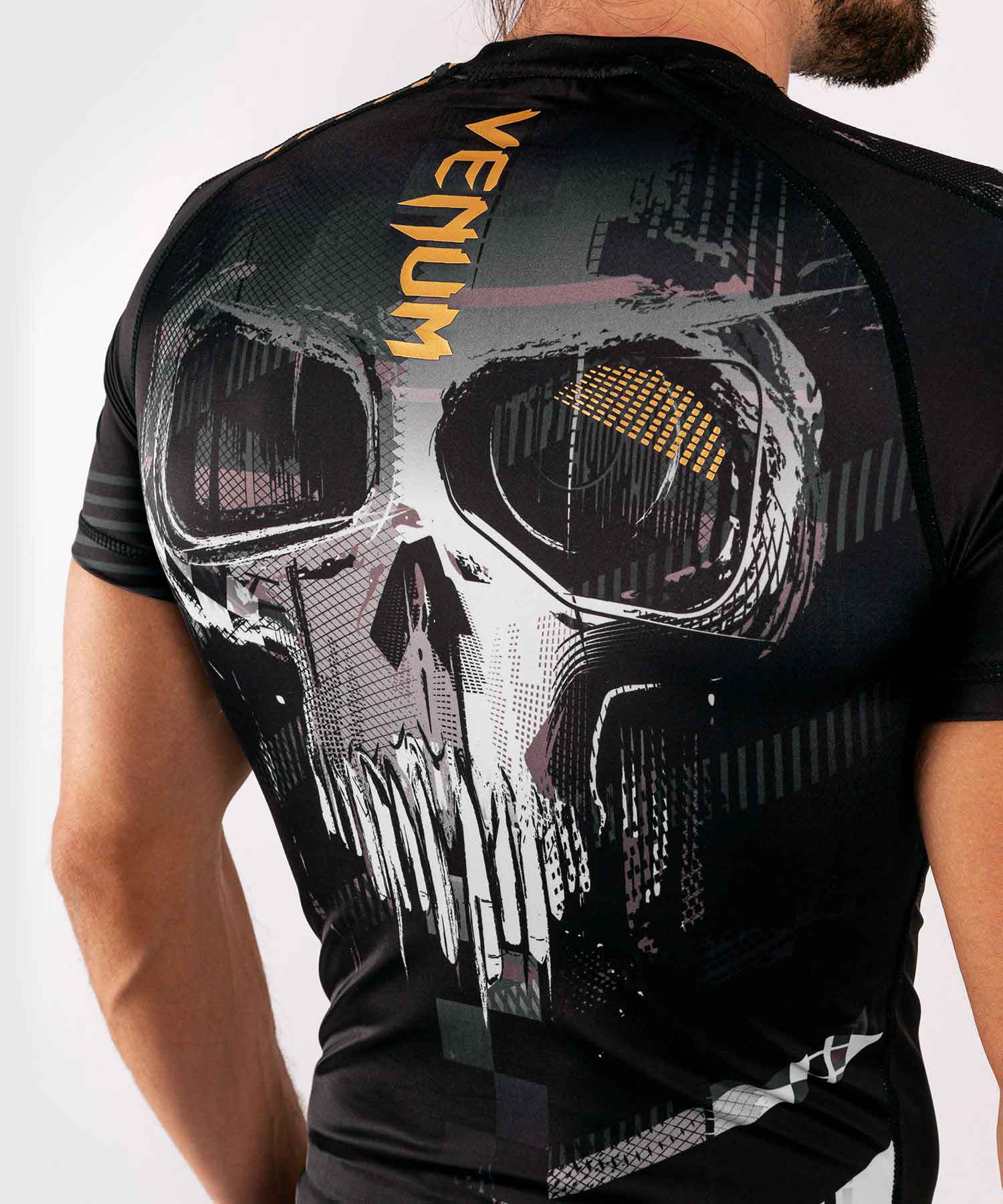 VENUM／ヴェナム　ラッシュガード　　SKULL RASHGUARD SHORT SLEEVES／スカル ラッシュガード ショートスリーブ