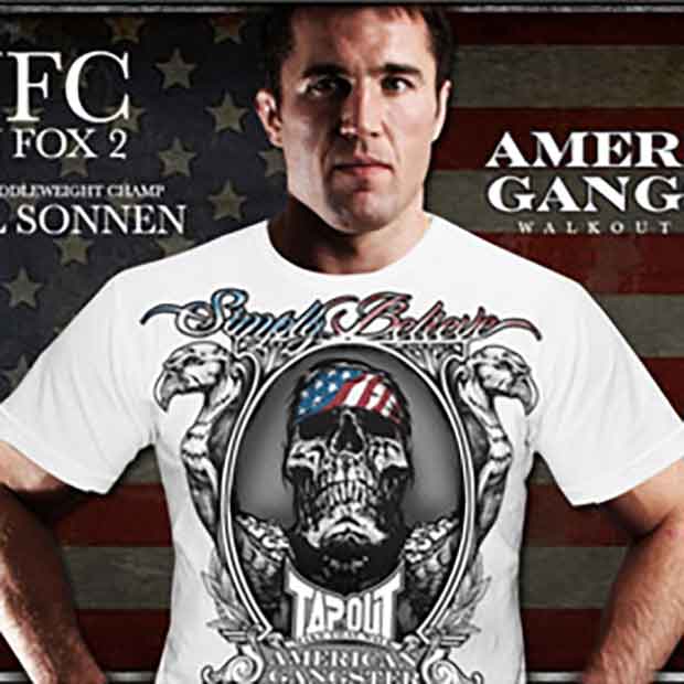 チェール・ソネンUFC on Fox 2 着用モデル