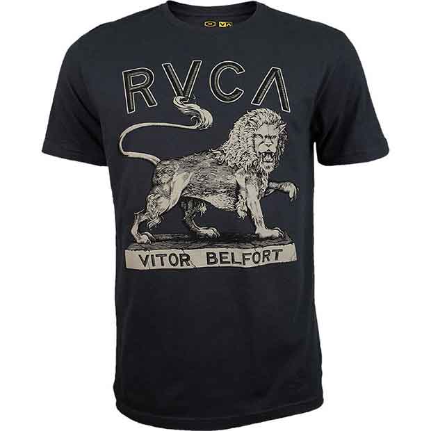 RVCA／ルーカ（ルカ）　Tシャツ　　ビクトー・ベウフォート ライオン（ダークネイビー）