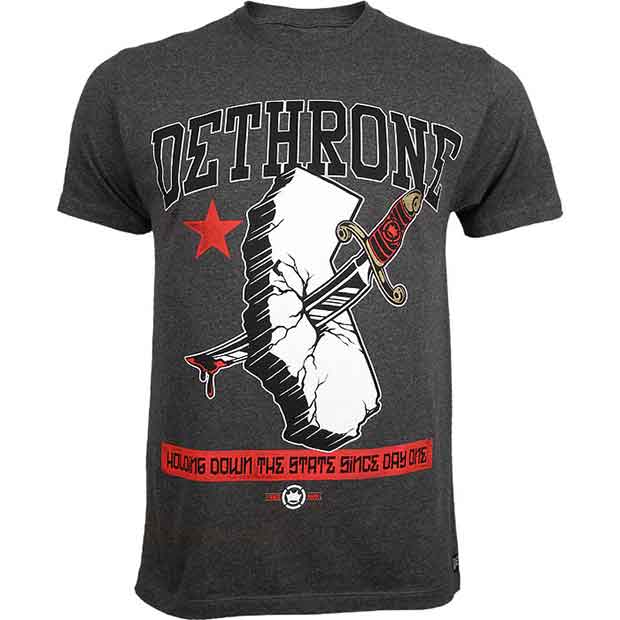 DETHRONE ROYALTY／デスローン・ロイヤルティ　Tシャツ　　ケイン・ヴェラスケス State