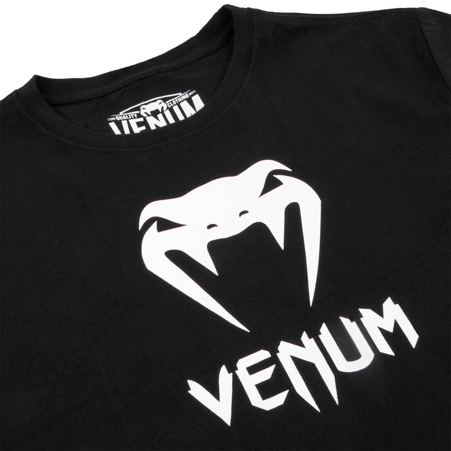 VENUM／ヴェナム　Tシャツ　　VENUM CLASSIC T-SHIRT／ヴェナム クラシック Tシャツ（黒／白）