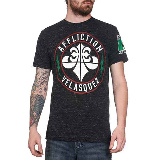 Affliction／アフリクション　Tシャツ　　ケイン・ヴェラスケス DISCIPLINE