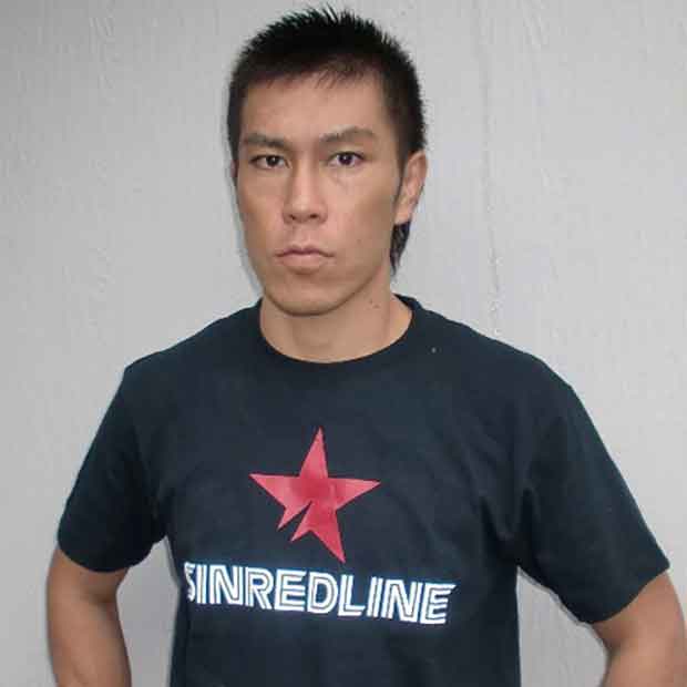 総合格闘技MMAブランド／その他　Tシャツ　　SINREDLINE／シンレッドライン　入場モデル