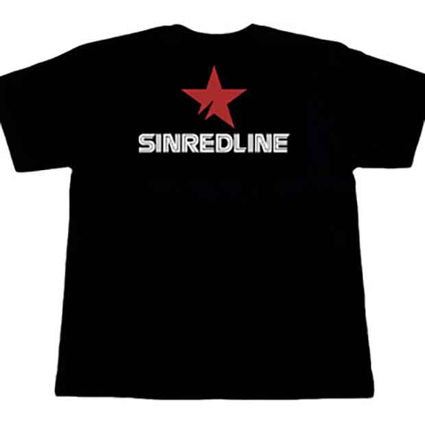 総合格闘技MMAブランド／その他　Tシャツ　　SINREDLINE／シンレッドライン　入場モデル