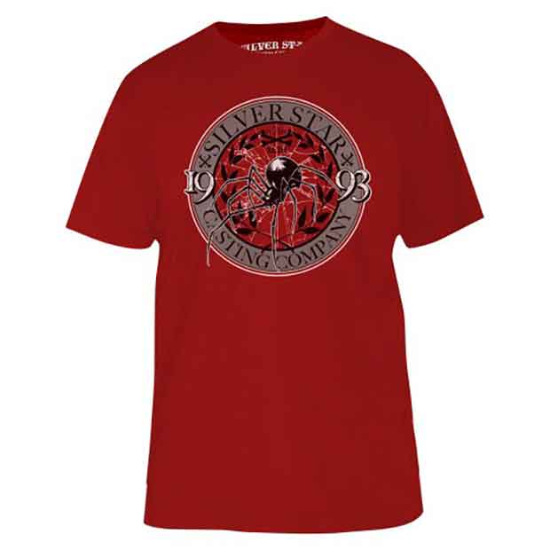 SILVER STAR／シルバースター　Tシャツ　　アンデウソン・シウバ UFC117 着用モデル（赤）