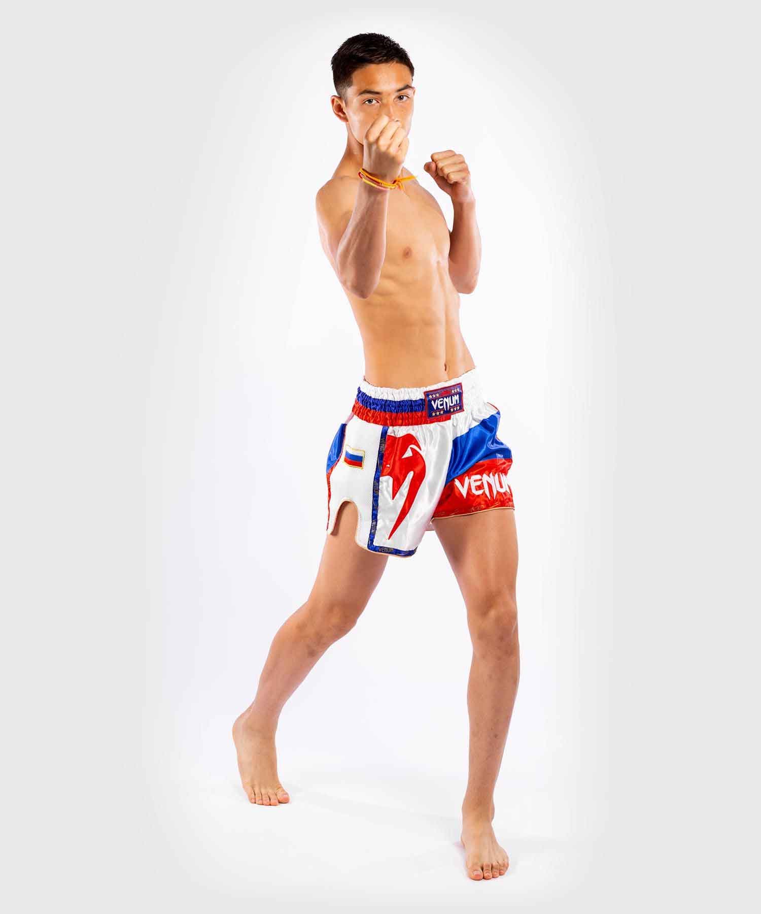 VENUM／ヴェナム　ムエタイショーツ　　MT FLAGS MUAY THAI SHORTS RUSSIAN FLAG／MT フラッグス ムエタイショーツ ロシアンフラッグ