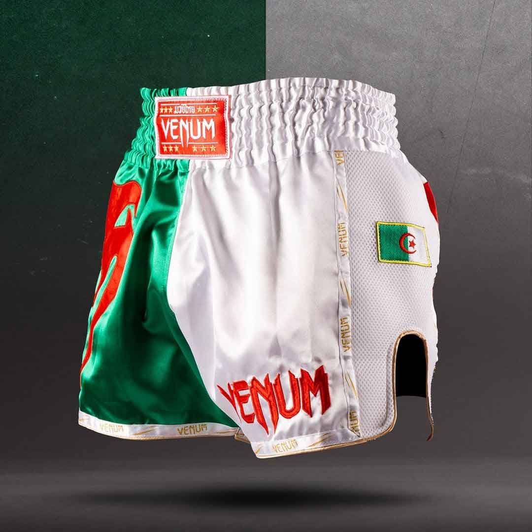 VENUM／ヴェナム　ムエタイショーツ　　MT FLAGS MUAY THAI SHORTS ALGERIAN FLAG／MT フラッグス ムエタイショーツ アルジェリアンフラッグ