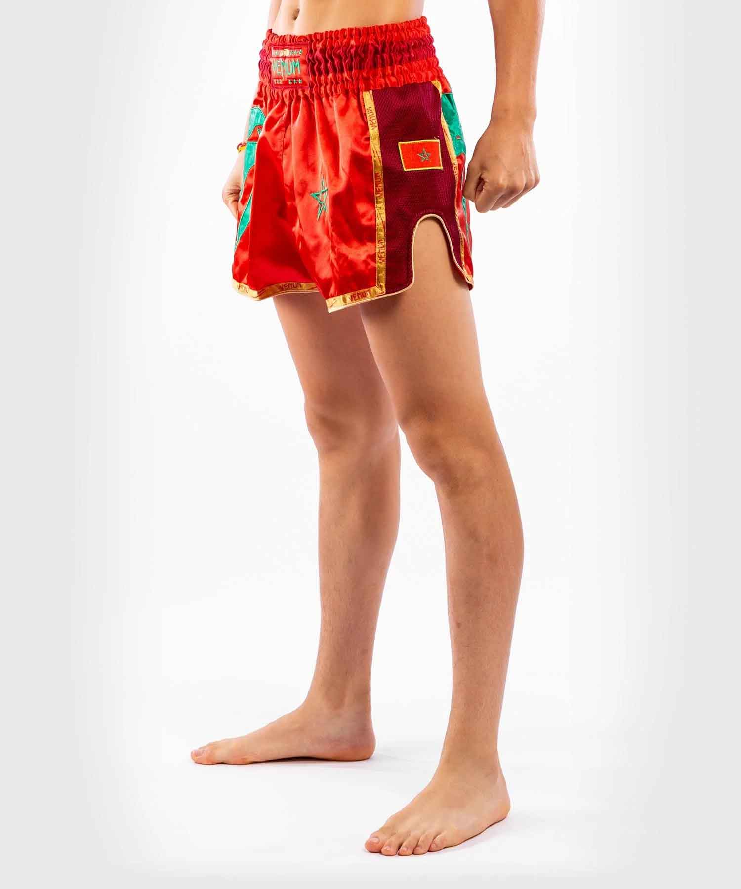 VENUM／ヴェナム　ムエタイショーツ　　MT FLAGS MUAY THAI SHORTS MAROCCO FLAG／MT フラッグス ムエタイショーツ モロッコフラッグ