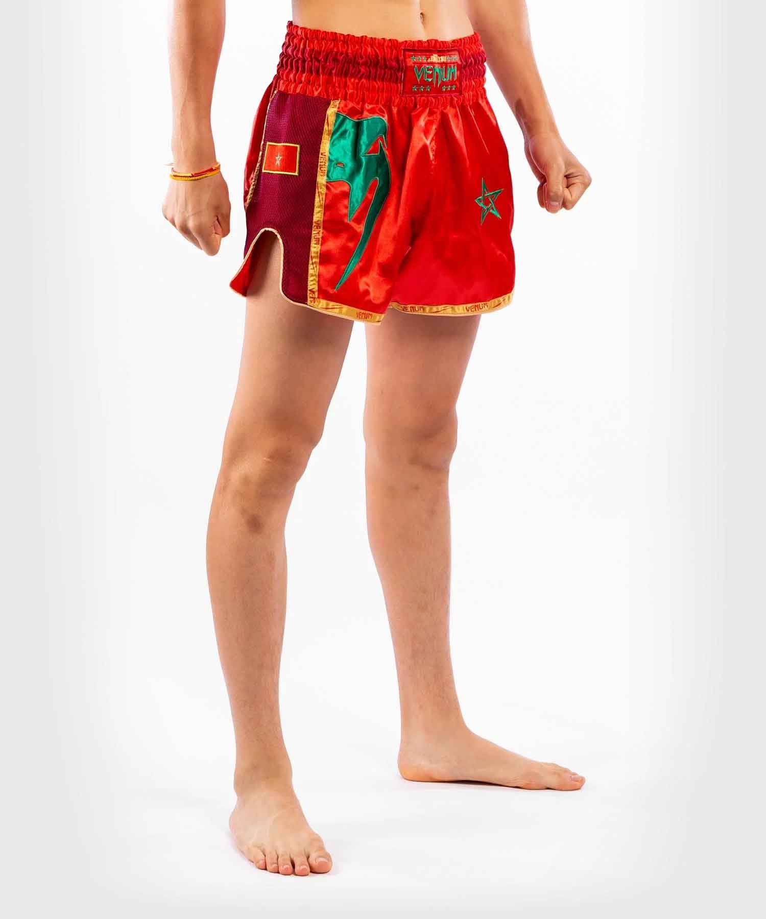 VENUM／ヴェナム　ムエタイショーツ　　MT FLAGS MUAY THAI SHORTS MAROCCO FLAG／MT フラッグス ムエタイショーツ モロッコフラッグ