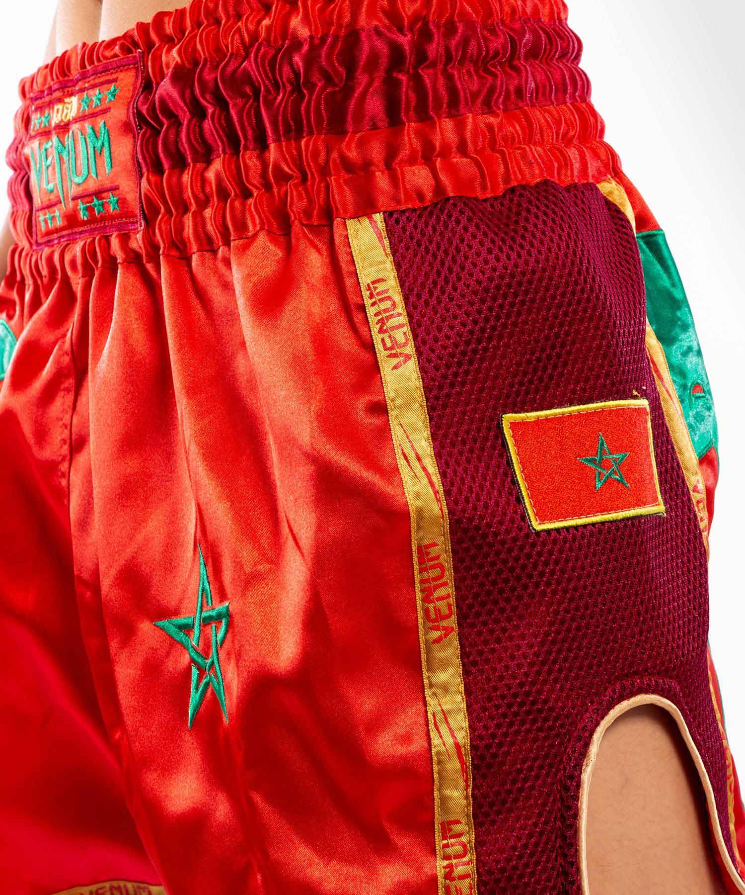 VENUM／ヴェナム　ムエタイショーツ　　MT FLAGS MUAY THAI SHORTS MAROCCO FLAG／MT フラッグス ムエタイショーツ モロッコフラッグ