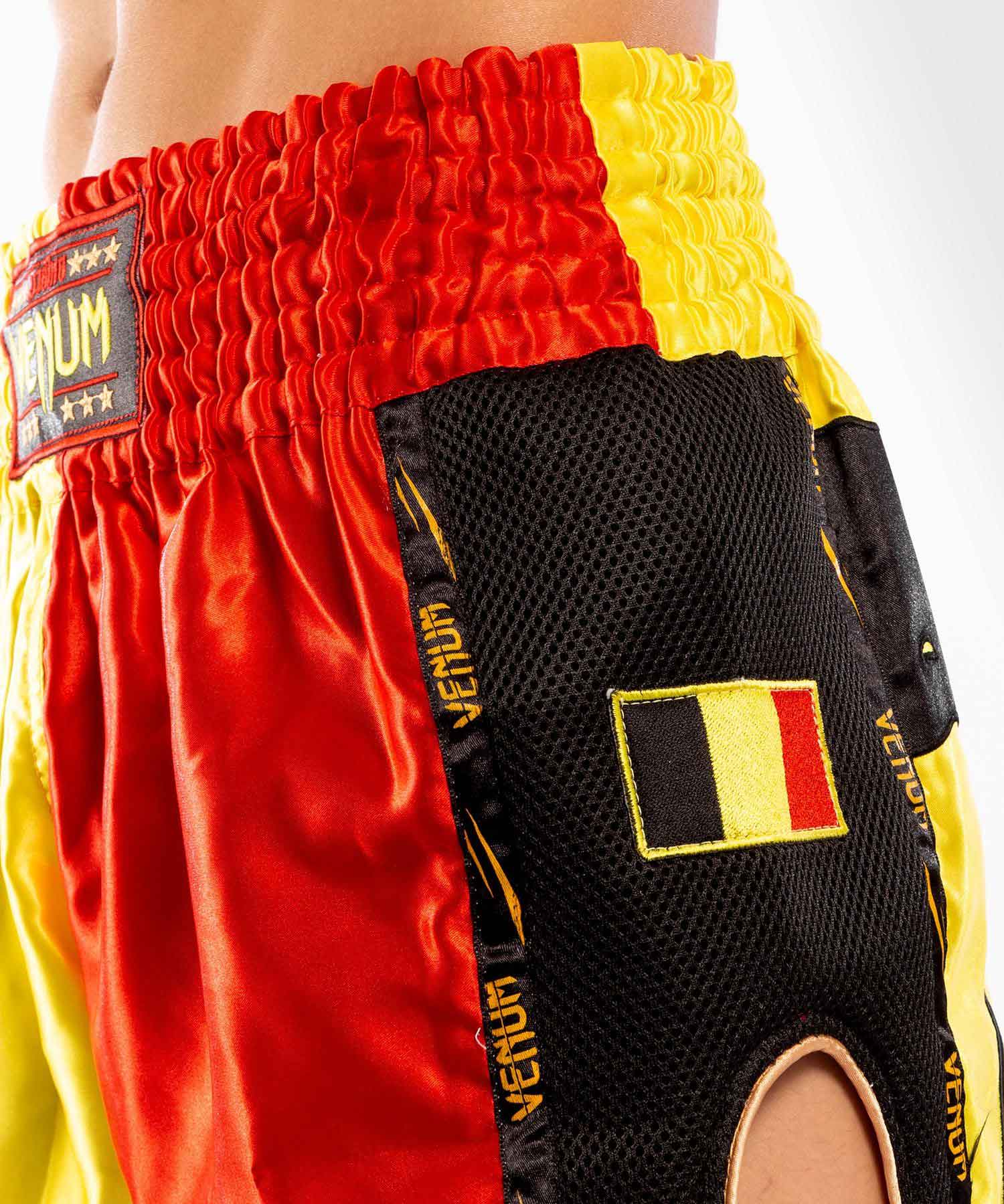 VENUM／ヴェナム　ムエタイショーツ　　MT FLAGS MUAY THAI SHORTS BELGIUM FLAG／MT フラッグス ムエタイショーツ ベルギーフラッグ