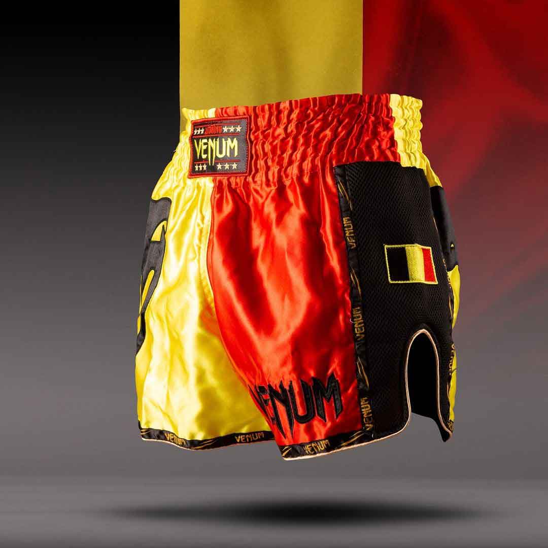 VENUM／ヴェナム　ムエタイショーツ　　MT FLAGS MUAY THAI SHORTS BELGIUM FLAG／MT フラッグス ムエタイショーツ ベルギーフラッグ