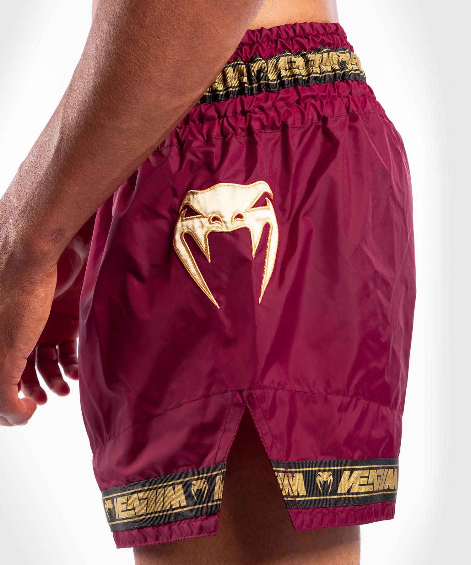 VENUM／ヴェナム　ムエタイショーツ　　PARACHUTE MUAY THAI SHORTS／パラシュート ムエタイショーツ（バーガンディ）