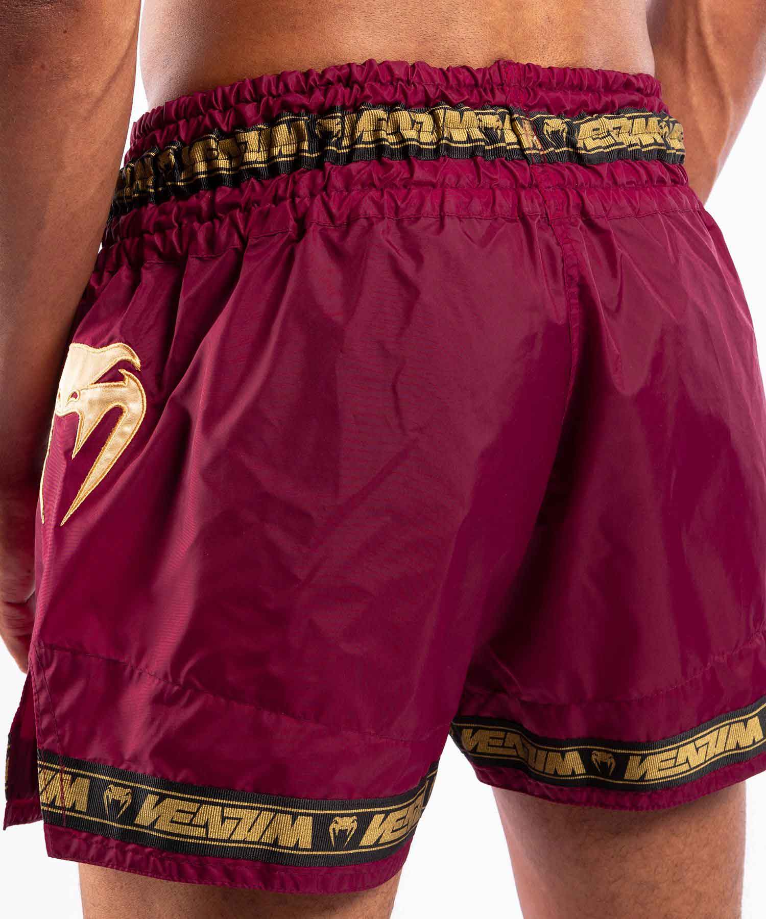 VENUM／ヴェナム　ムエタイショーツ　　PARACHUTE MUAY THAI SHORTS／パラシュート ムエタイショーツ（バーガンディ）