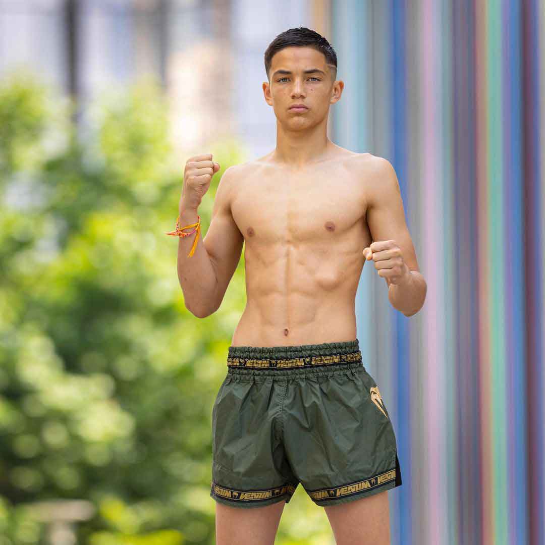 VENUM／ヴェナム　ムエタイショーツ　　PARACHUTE MUAY THAI SHORTS／パラシュート ムエタイショーツ（カーキ）