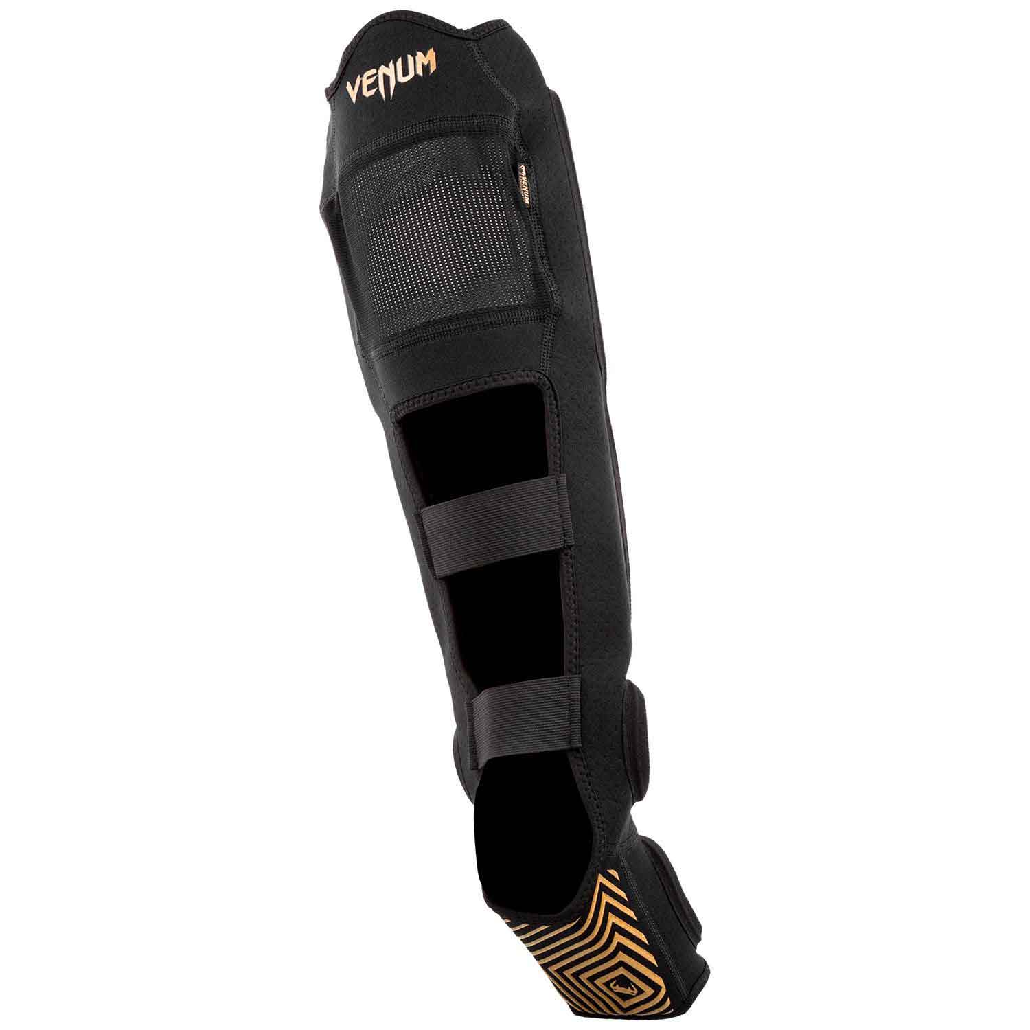 VENUM／ヴェナム　アクセサリー　　KONTACT EVO SHINGUARDS／コンタクト EVO シンガード（黒／ゴールド）