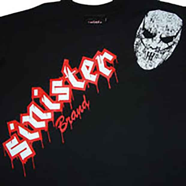 Sinister Brand／シニスターブランド　Tシャツ　　ジェイソン・ミラー／Jason 'Mayhem' Miller