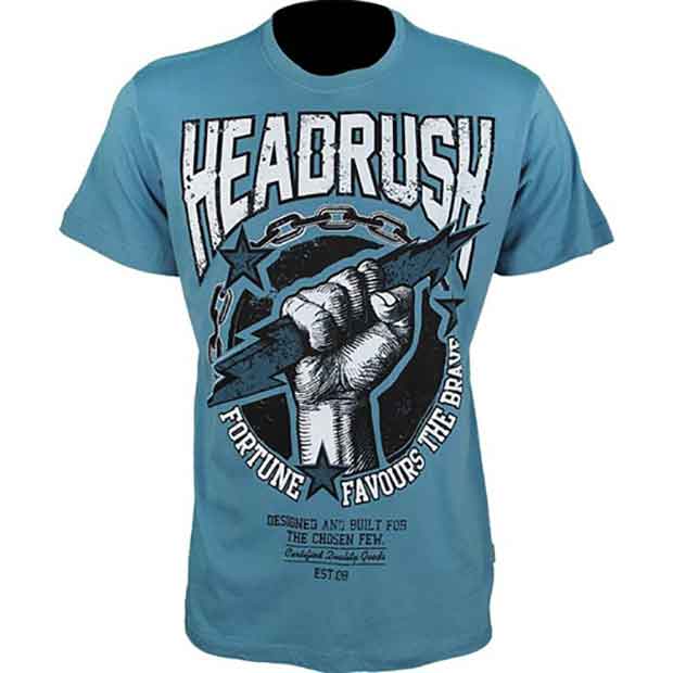 総合格闘技MMAブランド／その他　Tシャツ　　HEADRUSH／ヘッドラッシュ　STRONGHOLD