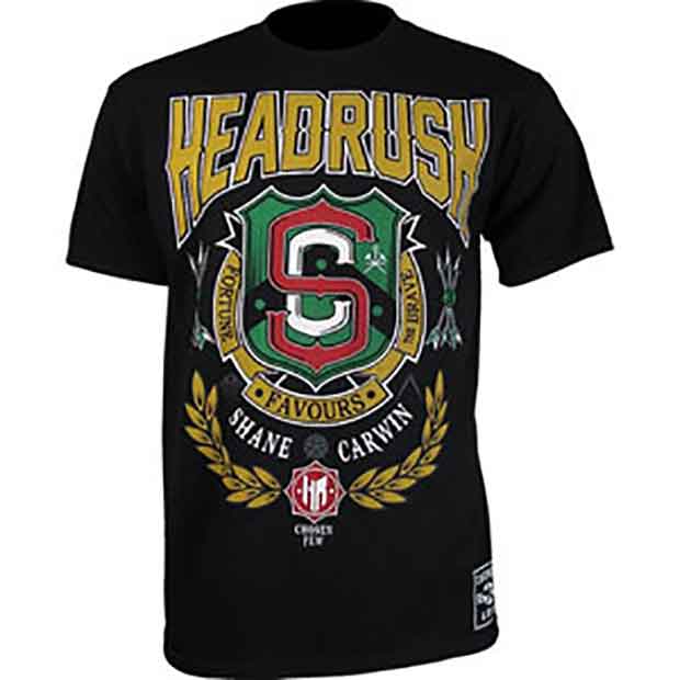 総合格闘技MMAブランド／その他　Tシャツ　　HEADRUSH／ヘッドラッシュ　シェイン・カーウィン