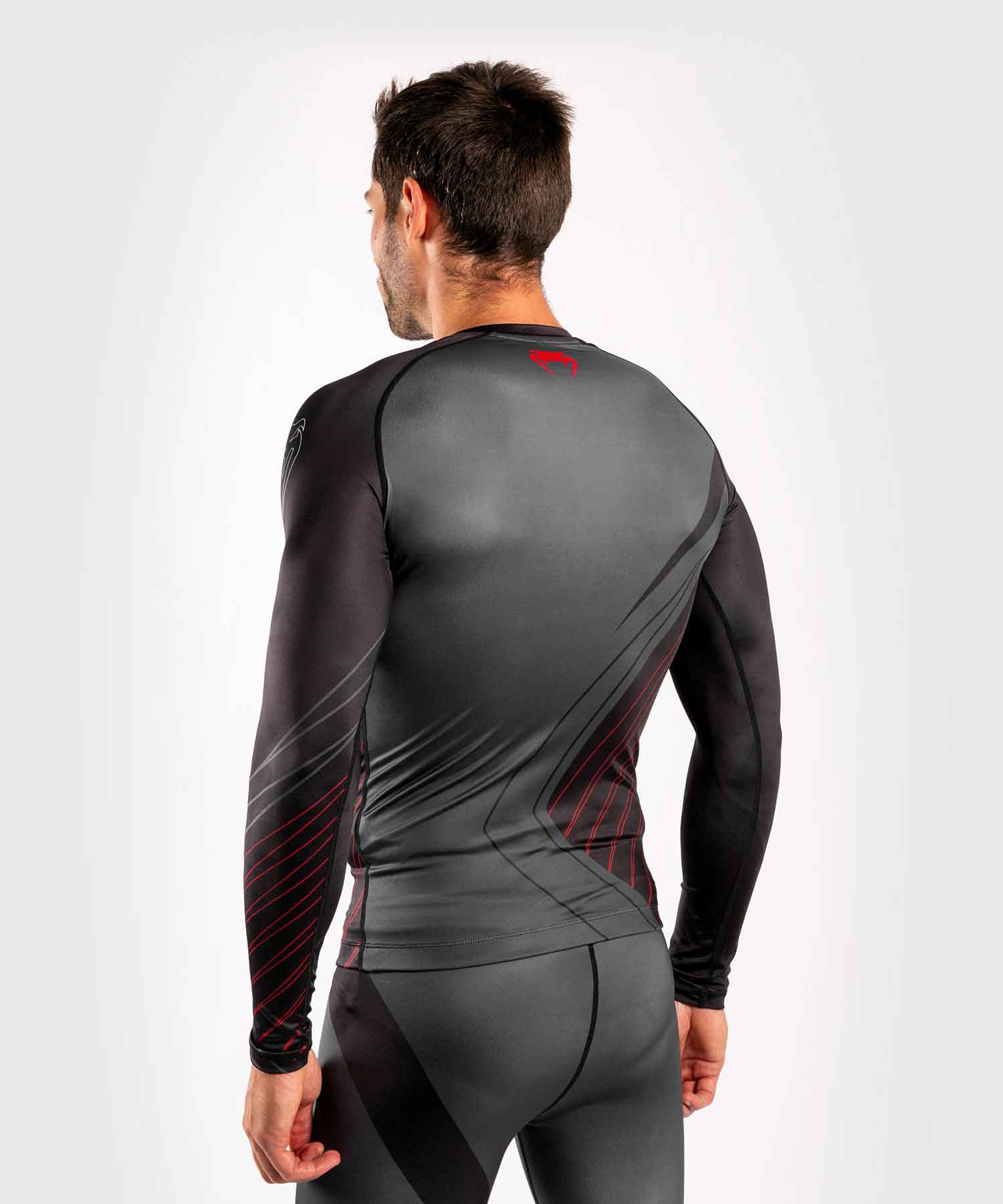 VENUM／ヴェナム　ラッシュガード　　CONTENDER 5.0 RASHGUARD LONG SLEEVES／コンテンダー 5.0 ラッシュガード ロングスリーブ（グレー）