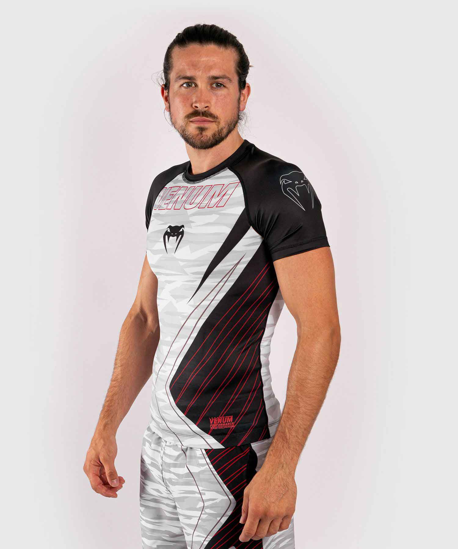 VENUM／ヴェナム　ラッシュガード　　CONTENDER 5.0 RASHGUARD SHORT SLEEVES／コンテンダー 5.0 ラッシュガード ショートスリーブ（ホワイトカモ）