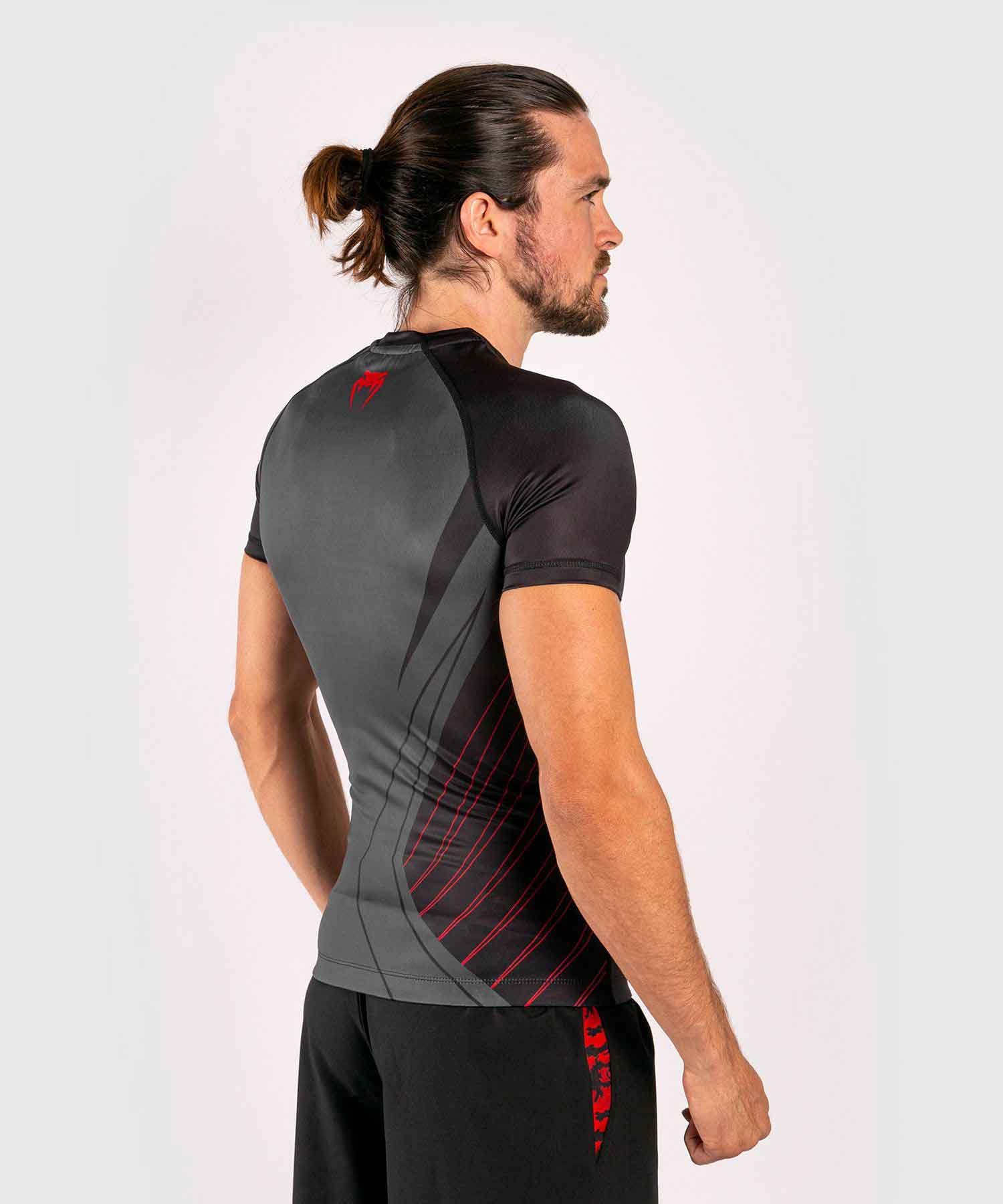 VENUM／ヴェナム　ラッシュガード　　CONTENDER 5.0 RASHGUARD SHORT SLEEVES／コンテンダー 5.0 ラッシュガード ショートスリーブ（グレー）