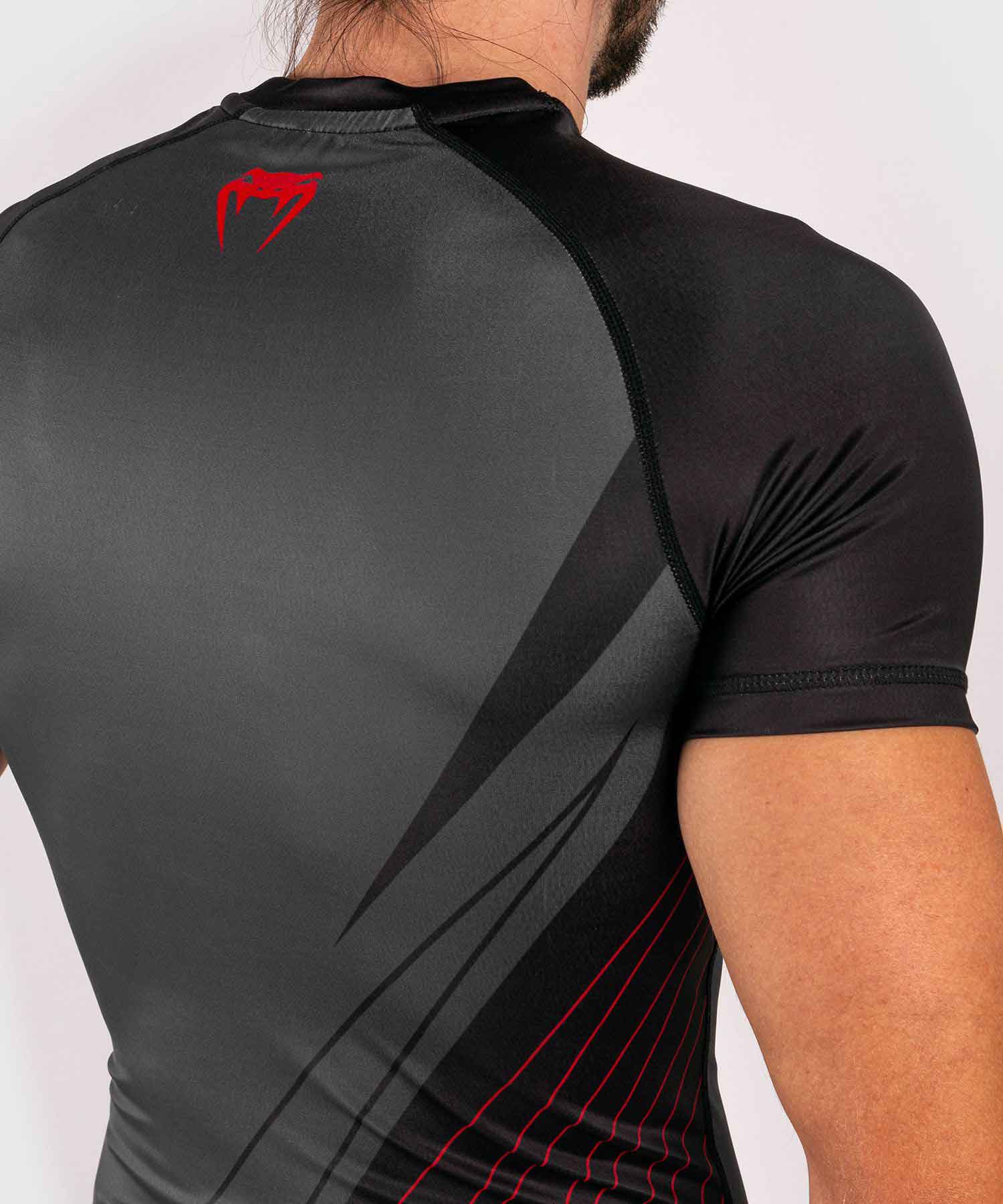 VENUM／ヴェナム　ラッシュガード　　CONTENDER 5.0 RASHGUARD SHORT SLEEVES／コンテンダー 5.0 ラッシュガード ショートスリーブ（グレー）